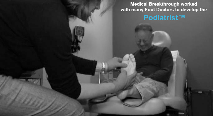 medical breakthrough worked many foot doctors to develop the podarist